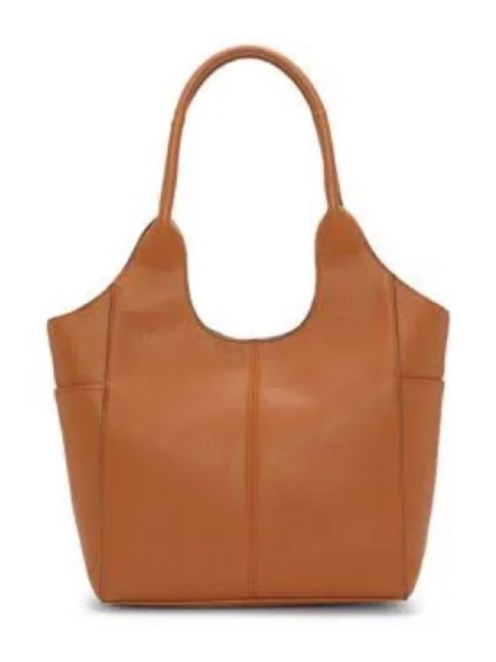 Lucky Brand Tan Leather Shopper Tote